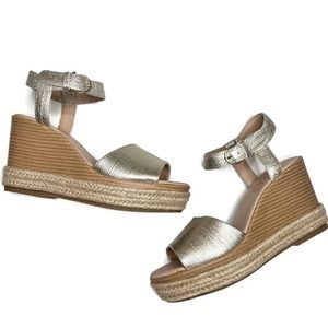 NEW Sperry Top-Sider | Fairwater Plushwave Leather Wedge Sandal